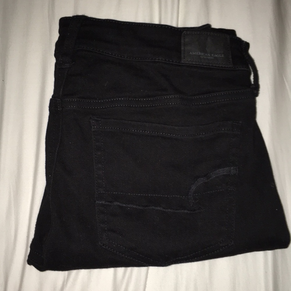 Black American Eagle Jeans NEVER WORN